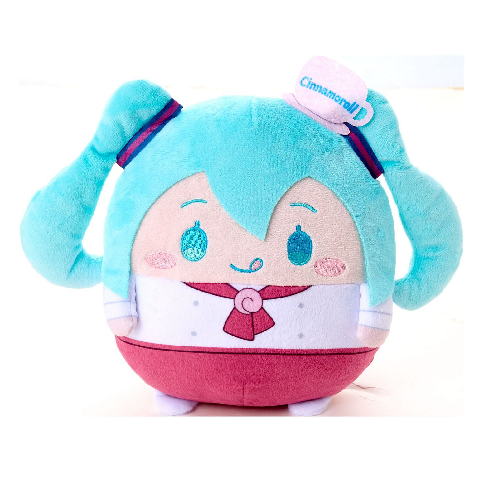 Hatsune Miku x Cinnamoroll Roll Plushie 148 그램