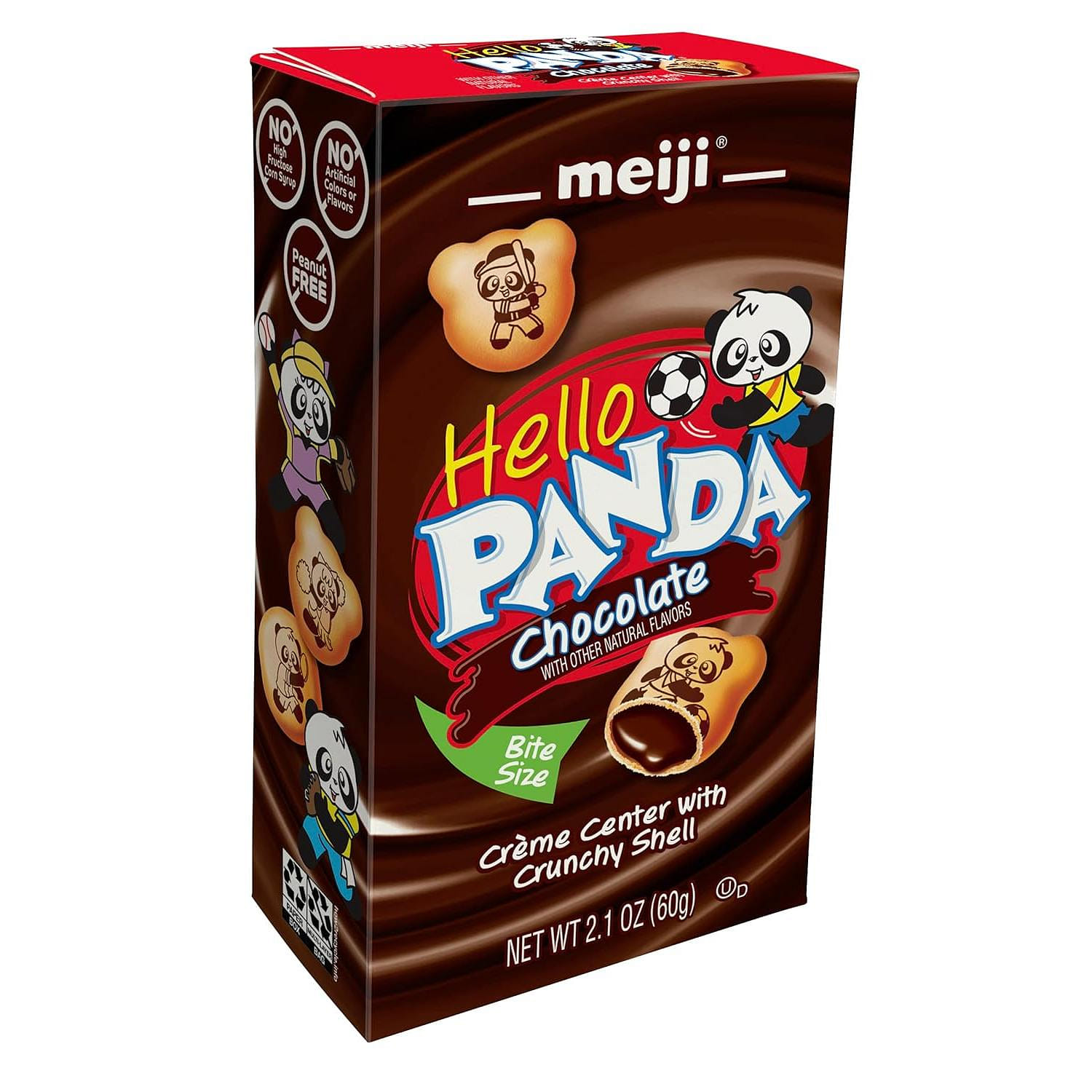 Meiji Hello Panda Chocolate 2.1oz 1 개