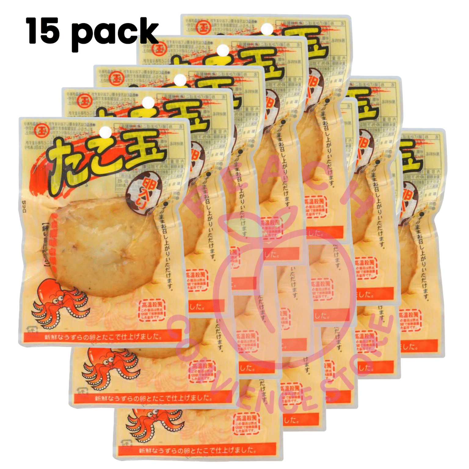 Marutama quail egg & octopus ball 1pc(Pack of 15) 1 อัน