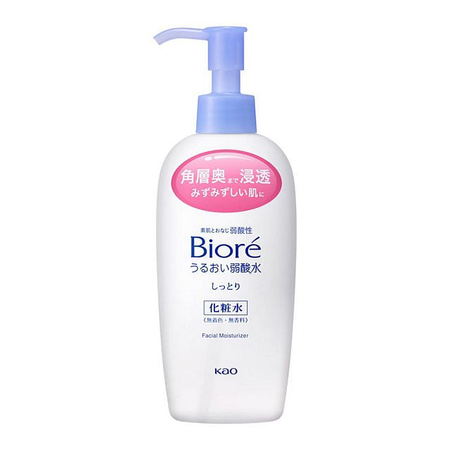 KAO Biore Moisturizing Weak Acid Water 200ml 1 unidad
