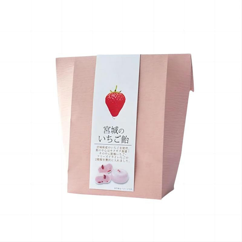 Japan Zao Ame Miyagi Strawberry Candy 70g 1 ส่วน