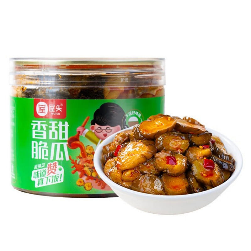 Spicy Oil-Brushed Pickled Cucumbers 200 g
