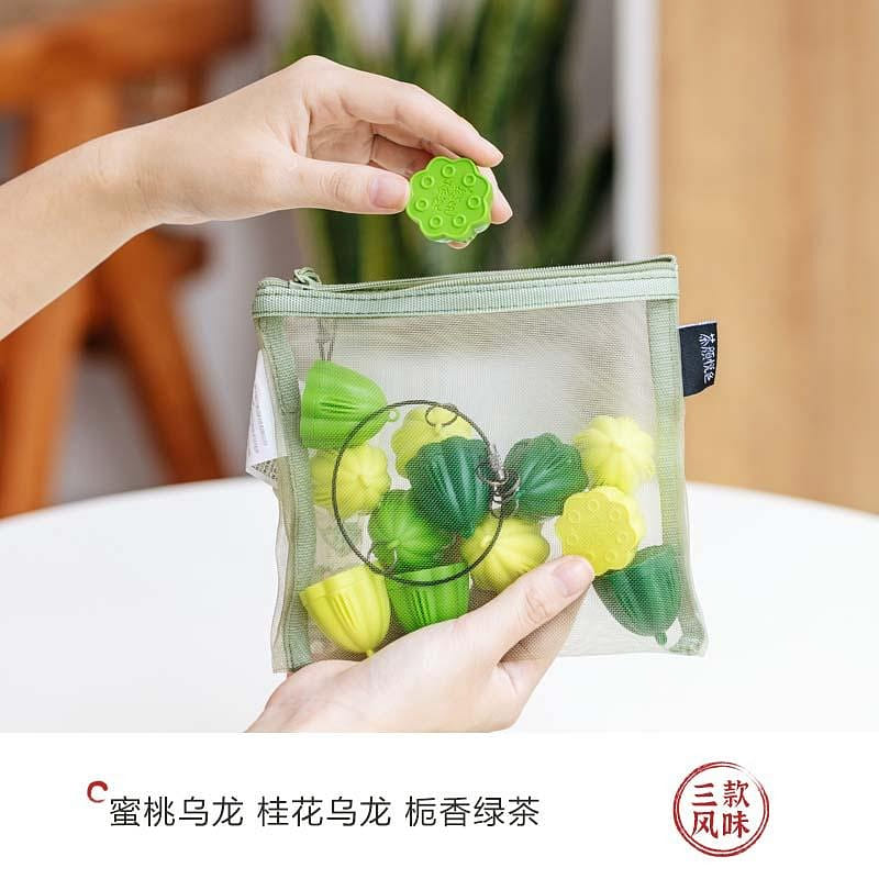 【15枚】茶顏悅色 小蓮罐 蜜桃桂花烏龍茶梔子綠茶3風味 15 罐