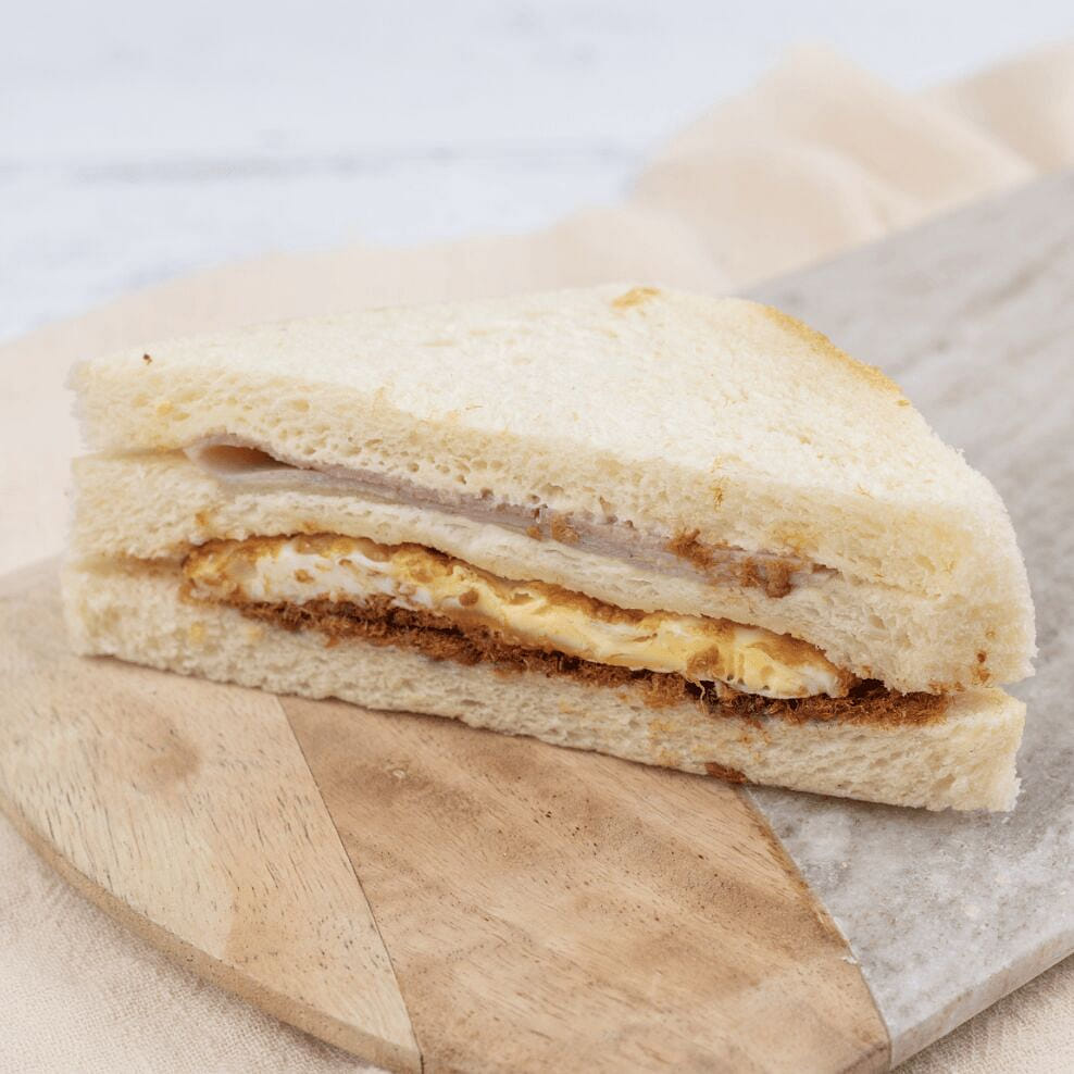 Pork Floss&Ham Egg sandwich 1 個