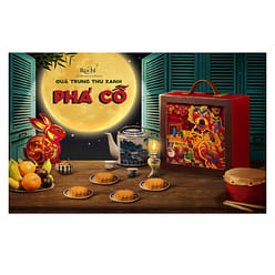 Ikachi Drum Breaking Mooncake Gift Set 300 g