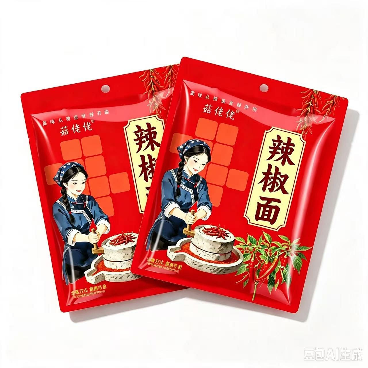 菇佬佬 中辣辣椒麪粗粉250g*1包 250 克
