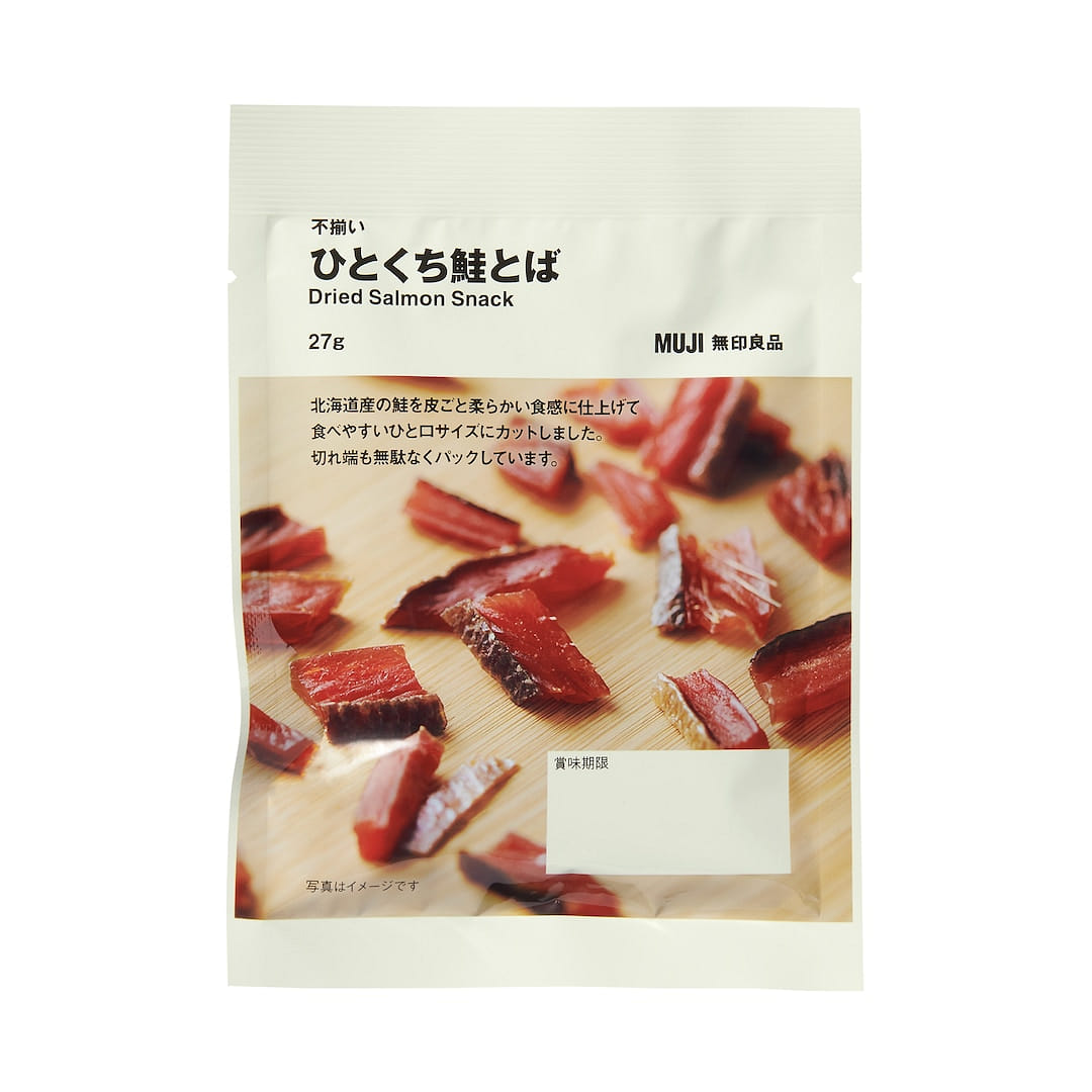 muji无印良品 鲜嫩鲑鱼干 27g 1 份