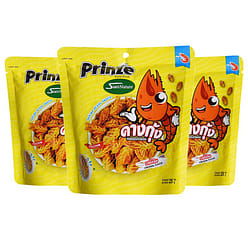 Prinze Crispy Shrimp Head Snack (Original) 25g x3 75 g