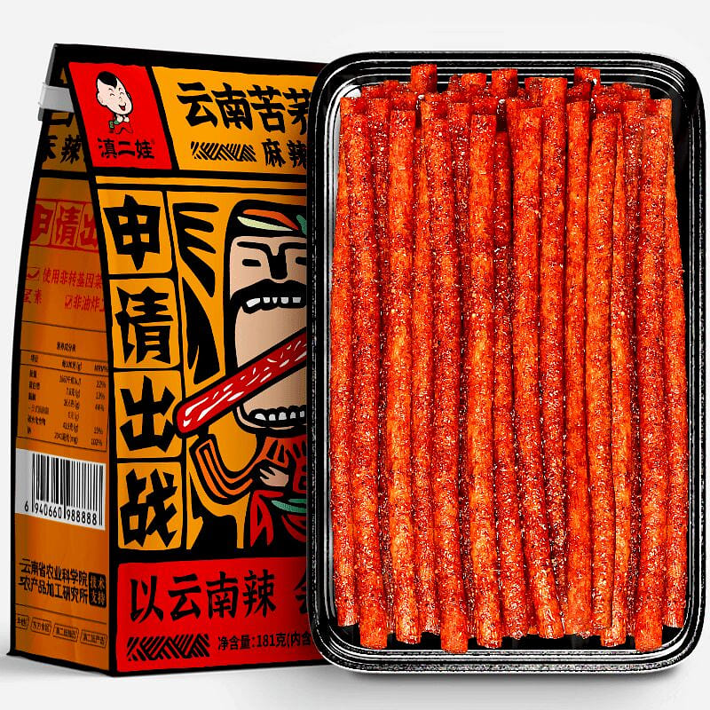 Dian Erwa Buckwheat Spicy Strips Sichuan Flavor 181 g