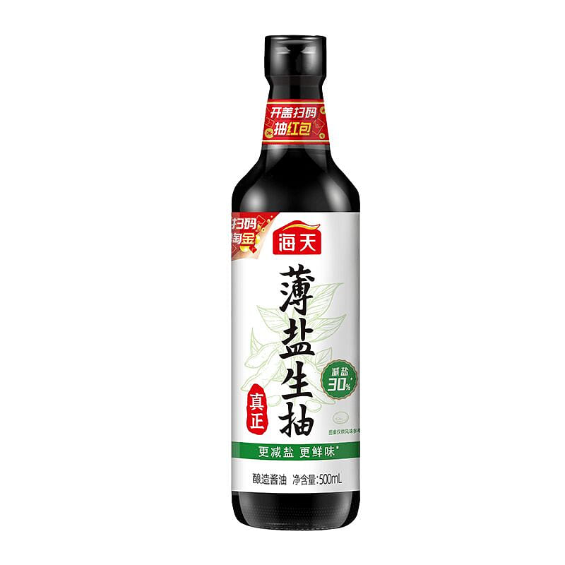 Haitian Reduced-Sodium Light Soy Sauce 500mL 500 ml