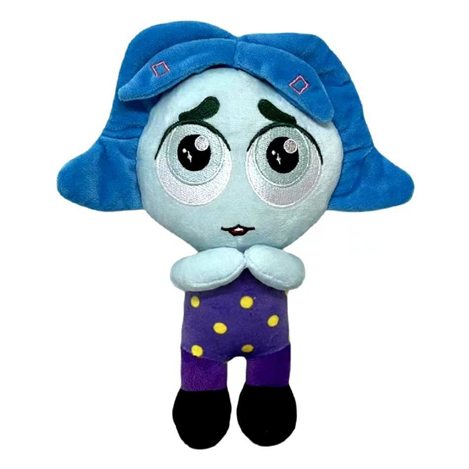 Brain Agent Team plush toy cartoon toy doll - "Blue Haired Purple Skirt Girl" 1 カウント