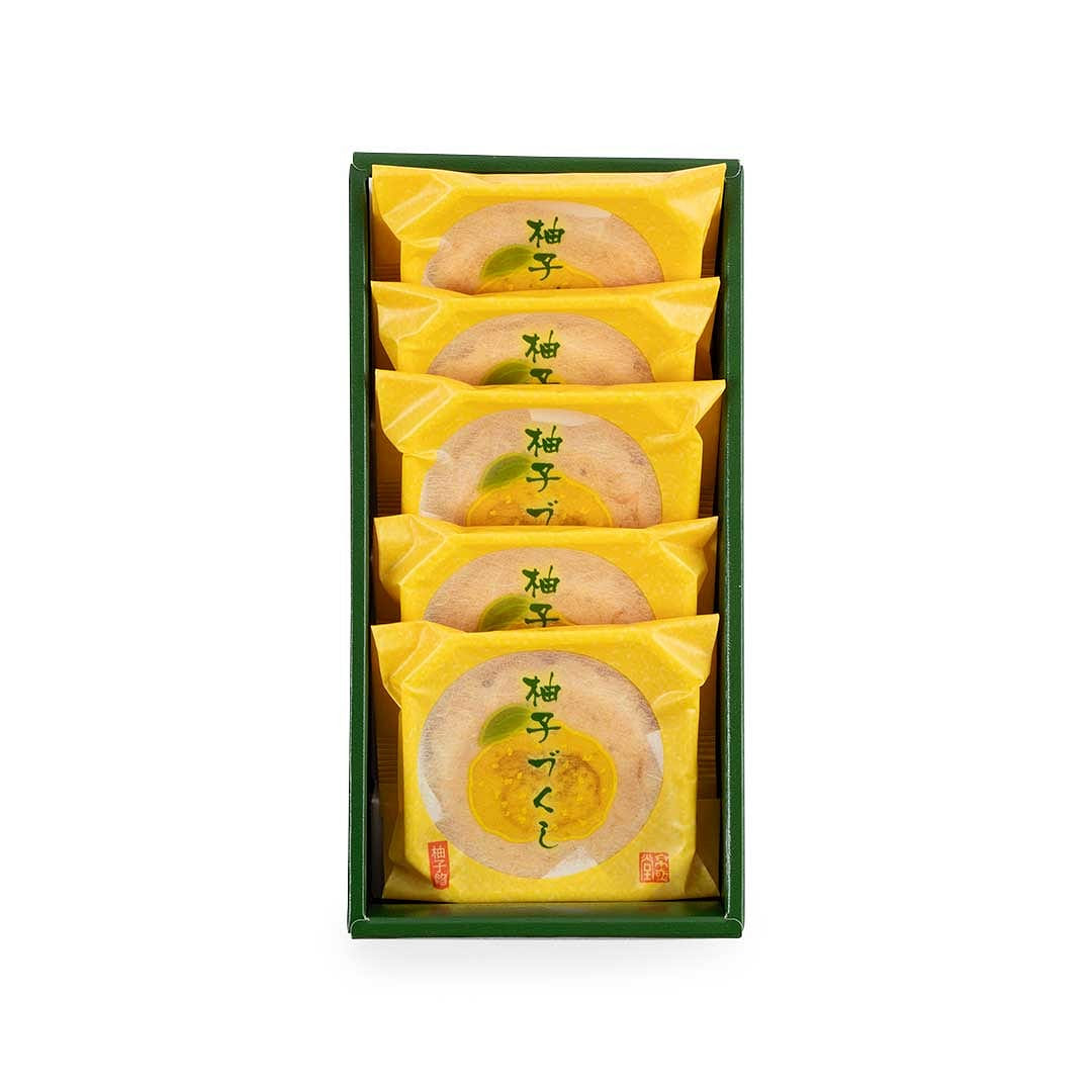 Kyosendo Yuzu Filling Rice Crackers 5pcs 1 each