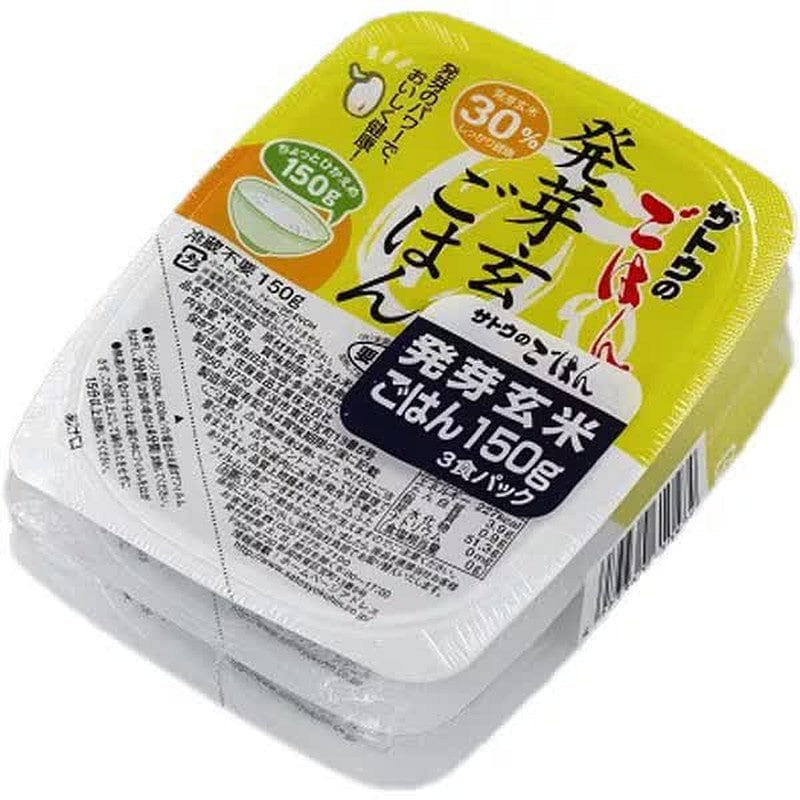 Sato Germinated Brown Rice 150g*3 (Retort Pack) 1 個