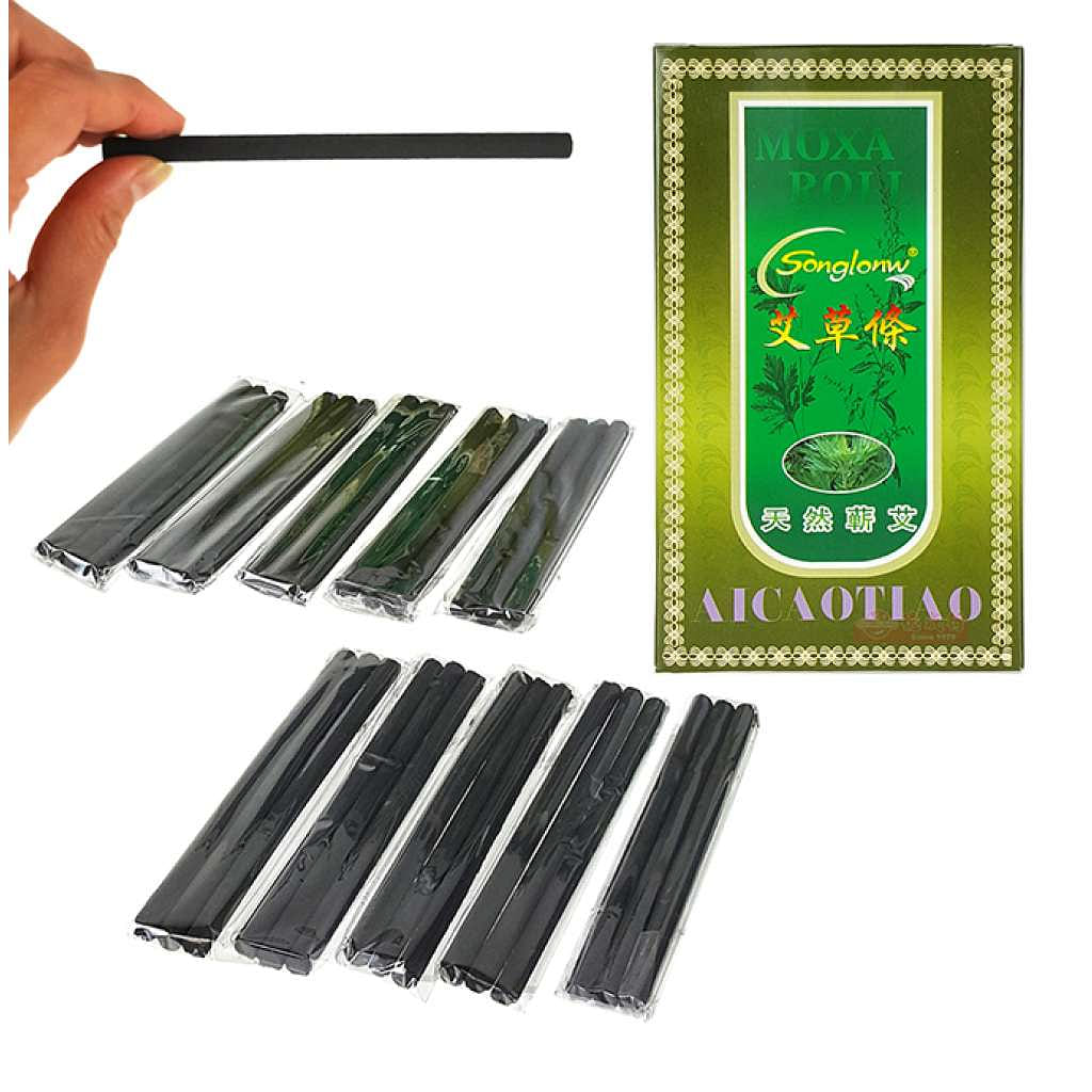 Sun Glow Smokeless Moxibustion Moxa Aijiu 7mm 30 count