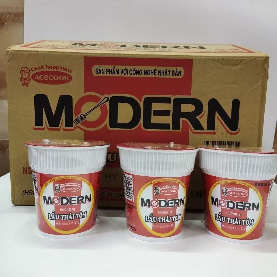 Vietnam acecook modern Dong Yin Gong Prawn Instant noodles 67g5 cups instant noo 335 g