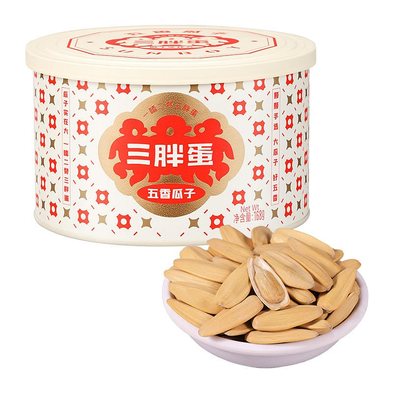 [May be the TOP] Three fat eggs spiced melon seeds inner Mongolian sunflower 168 กรัม