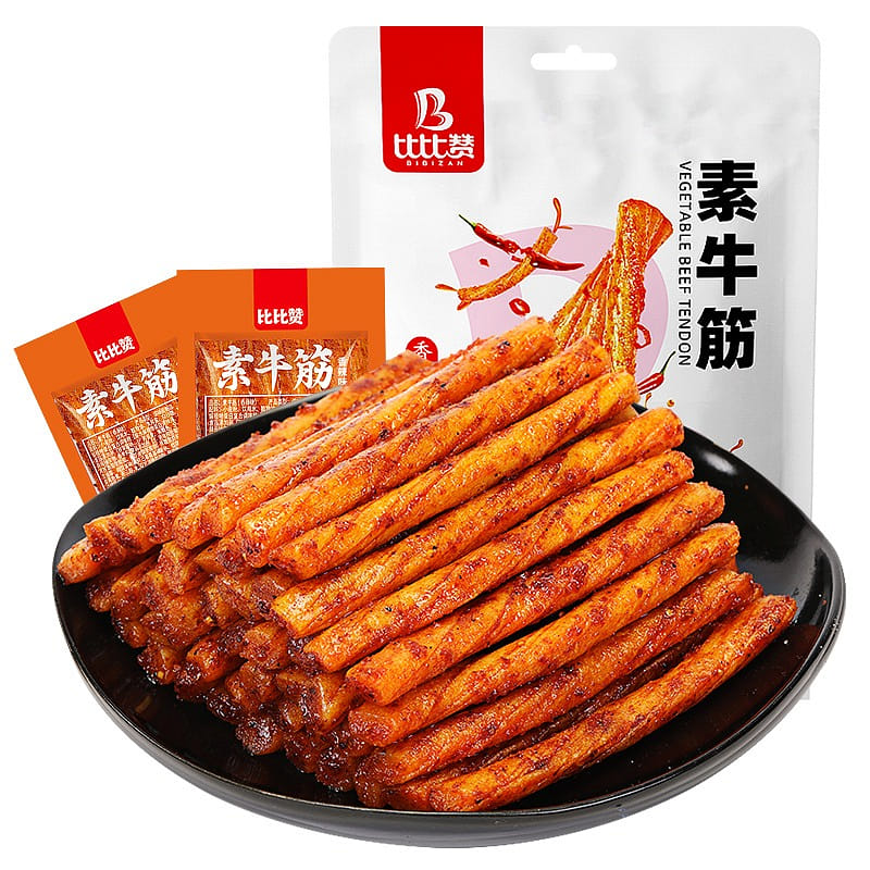 Vegetarian beef tendon spicy and numbing strips 180 g