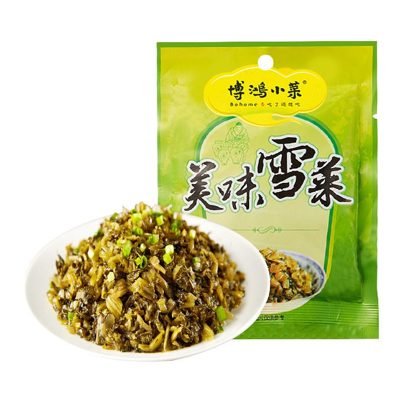 Bohong tasty xuecai xuelihong pickles 128 g