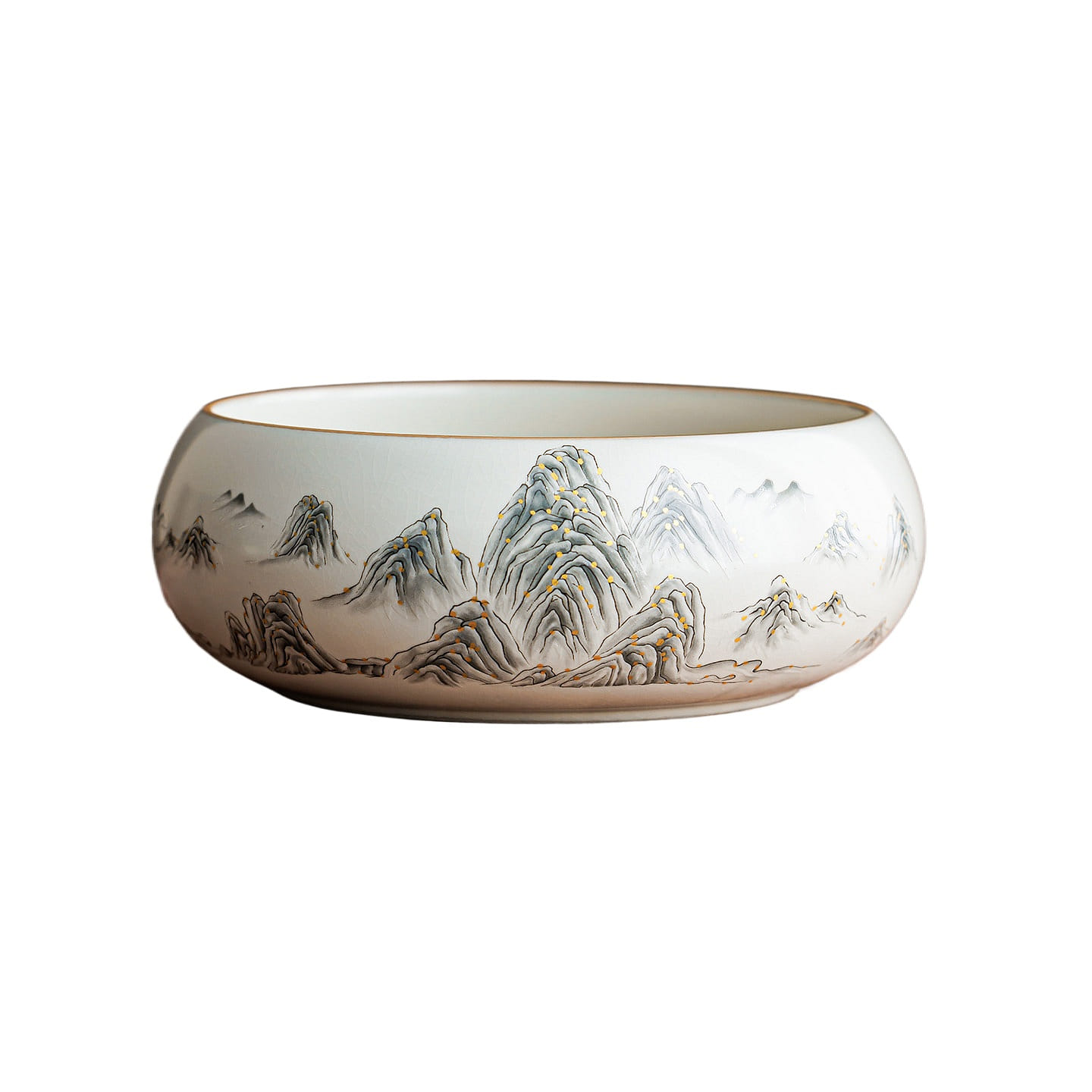 Qianli Jiangshan Ru Kiln Tea Washing 19.7 * 6.4 cm 1 box