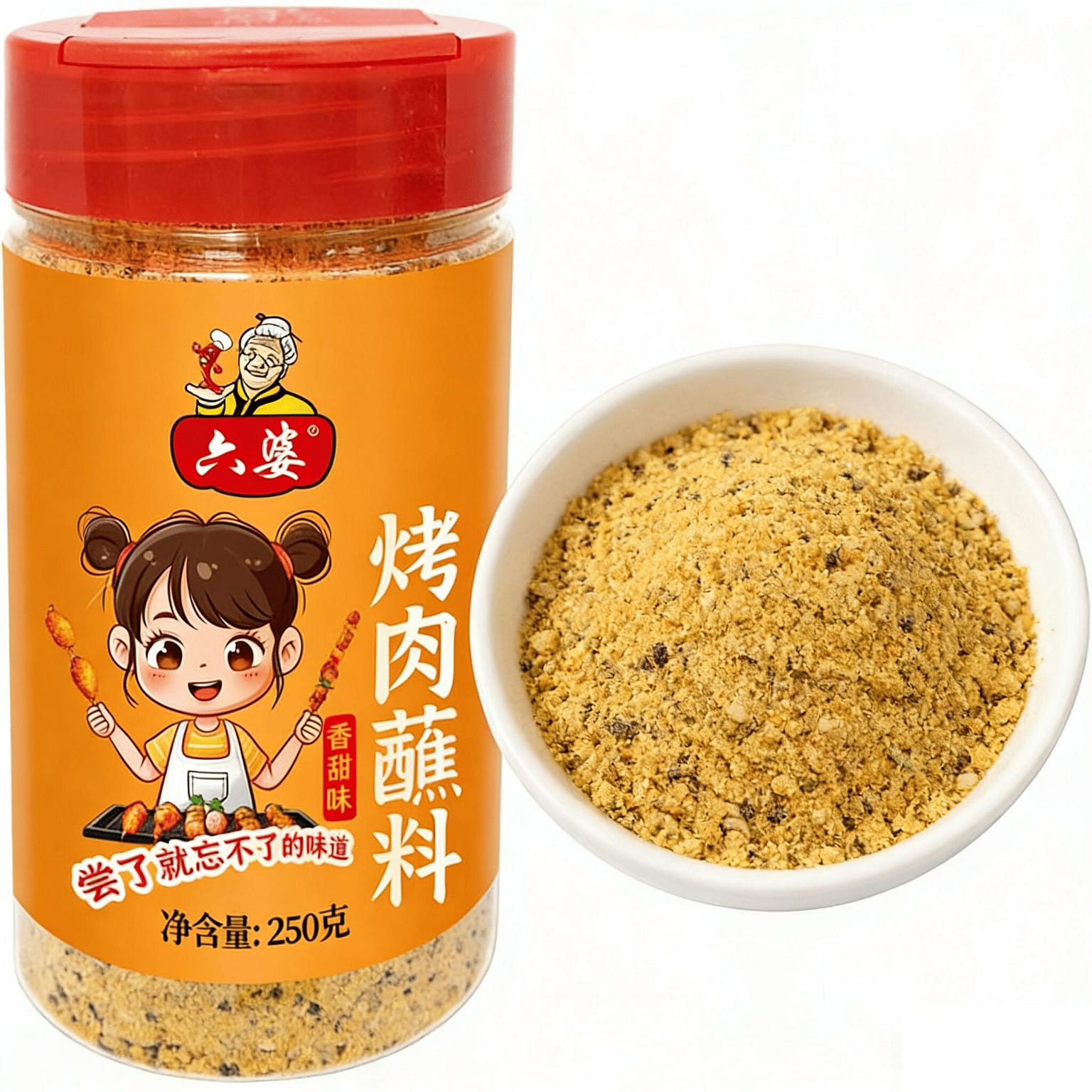 Liupo Children's Barbecue Sweet Dipping Sauce 250 g