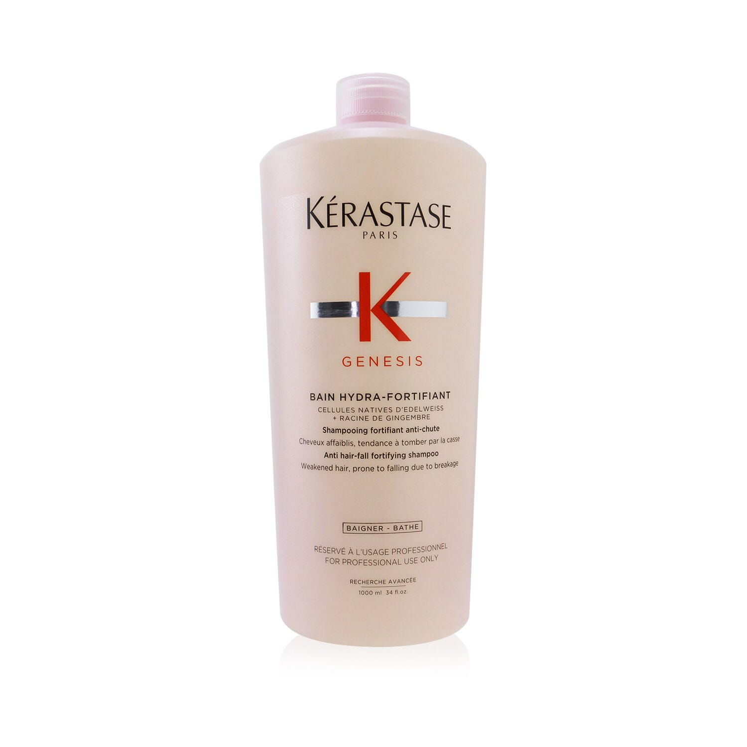 Kerastase Genesis Bain Hydra-Fortifiant Anti Hair-Fall Fortifying Shampoo (Weakened Hair, Prone To Falling Due To Breakage) 1000 มิลลิลิตร
