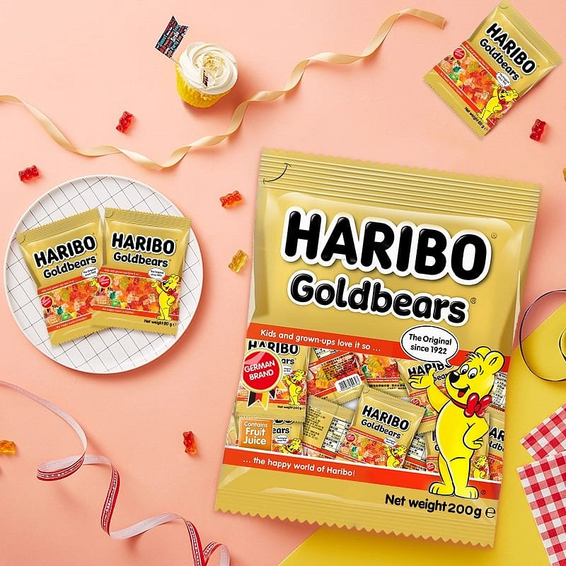 Haribo Gummy Bear Halloween Candy 200g 200 g