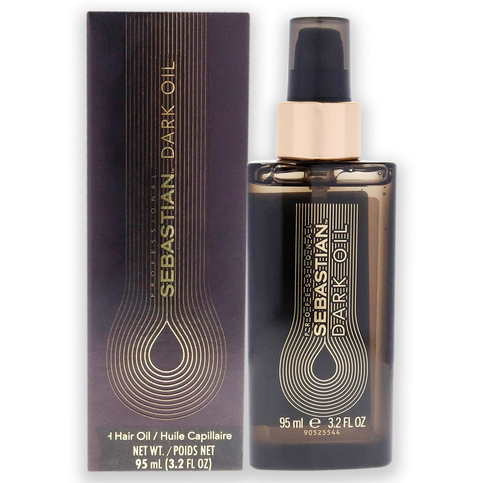 세바스찬의 다크 오일 (남녀공용) - 3.2oz (약 94g) 오일 3.2 온스