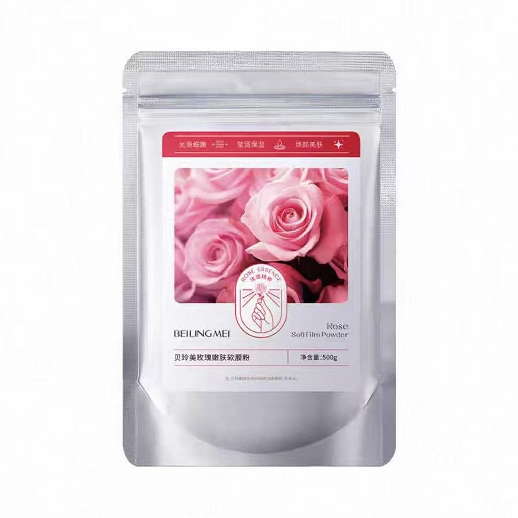 Rose soft membrane powder cleaning mud film 500g 1 gói