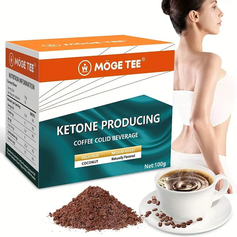 MOGE TEE Instant Keto Coffee Powder 10 pack