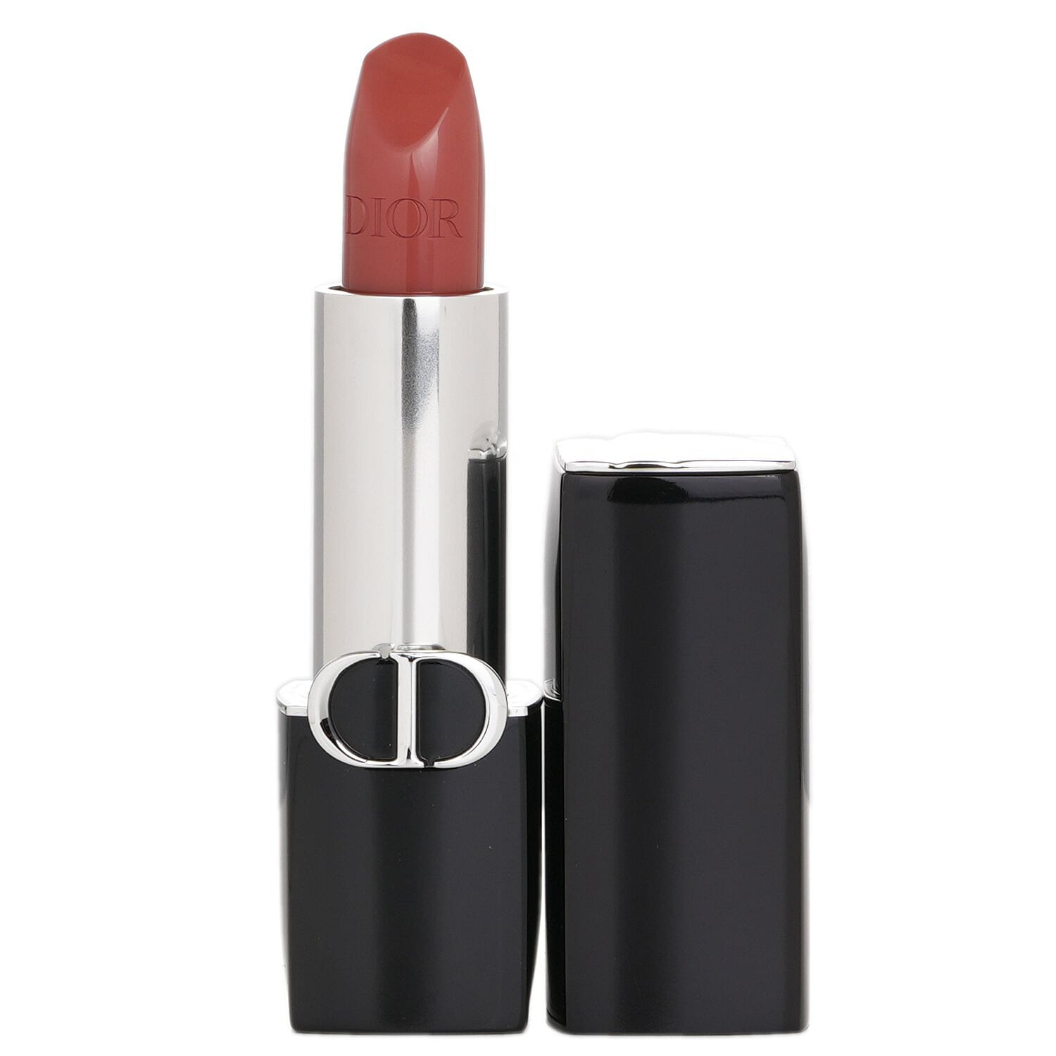 Christian Dior 火焰藍金絲絨緞面唇膏 #100 Nude Look Satin Finish 3.5g/0.12oz 3.5 克