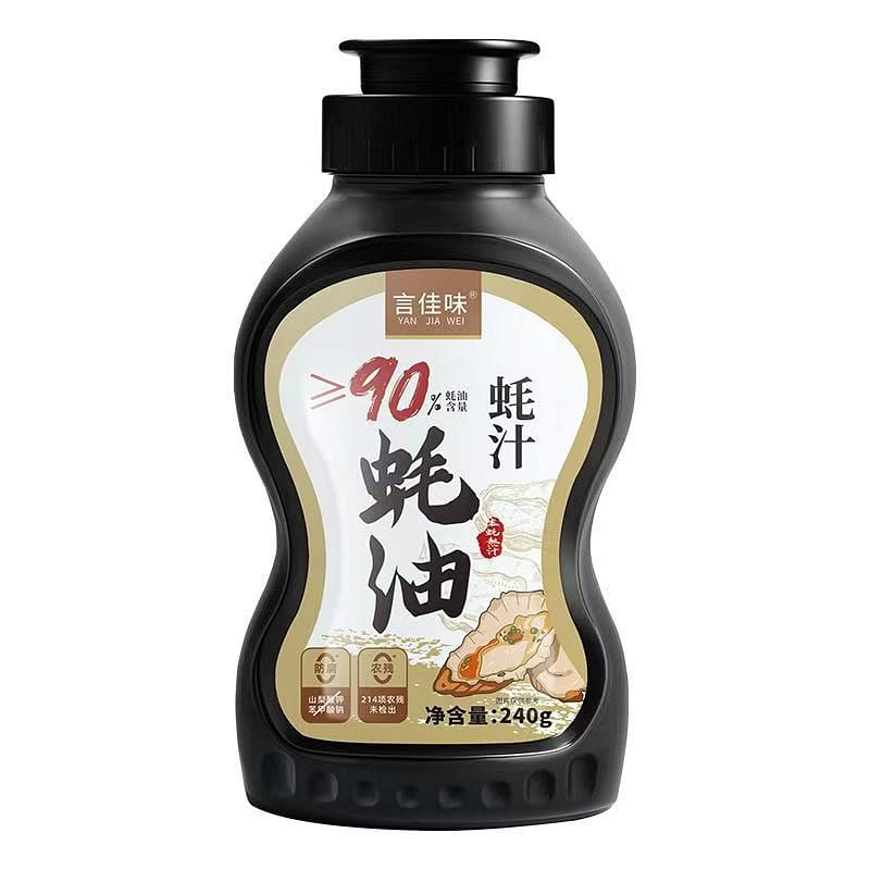 Oyster sauce in a squeeze bottle for cooking, home 240 g