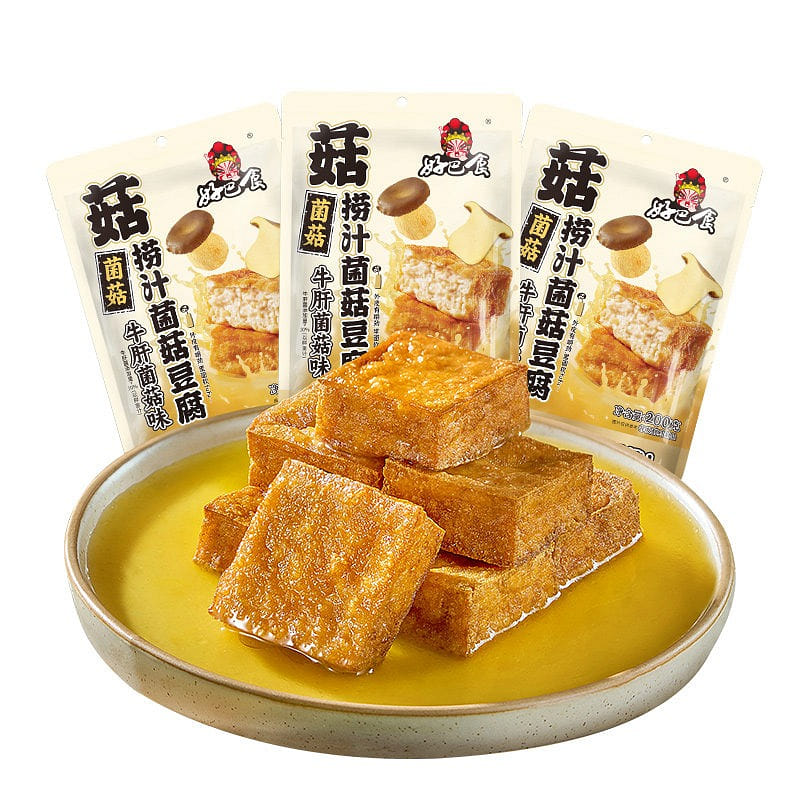 Good Ba Shi Porcini Mushroom Flavored Tofu 200 g