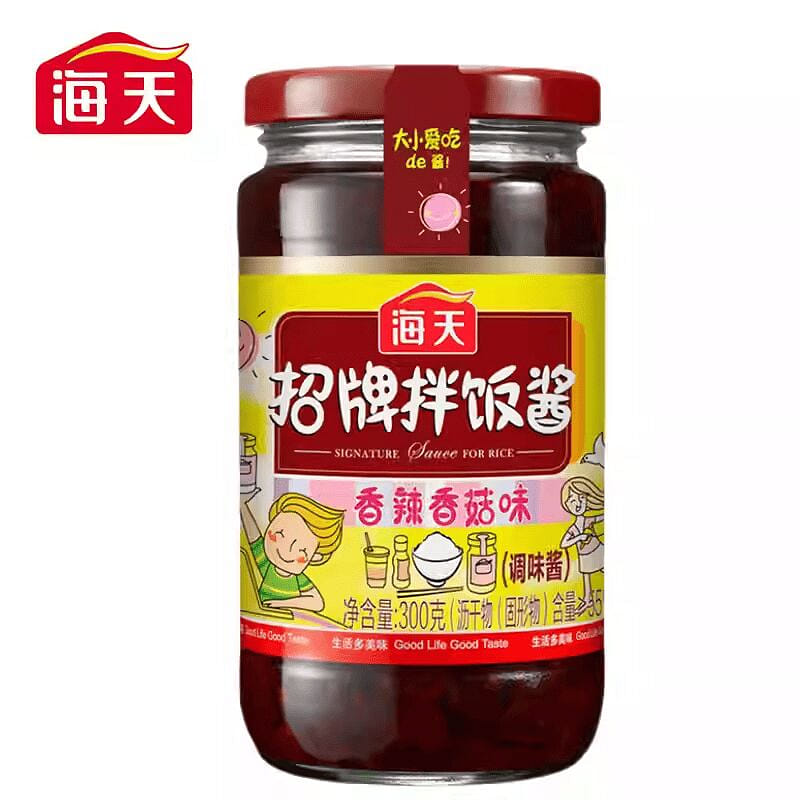 300g Bibimbap Sauce, Spicy Mushroom Flavor *1 Jar 300 g