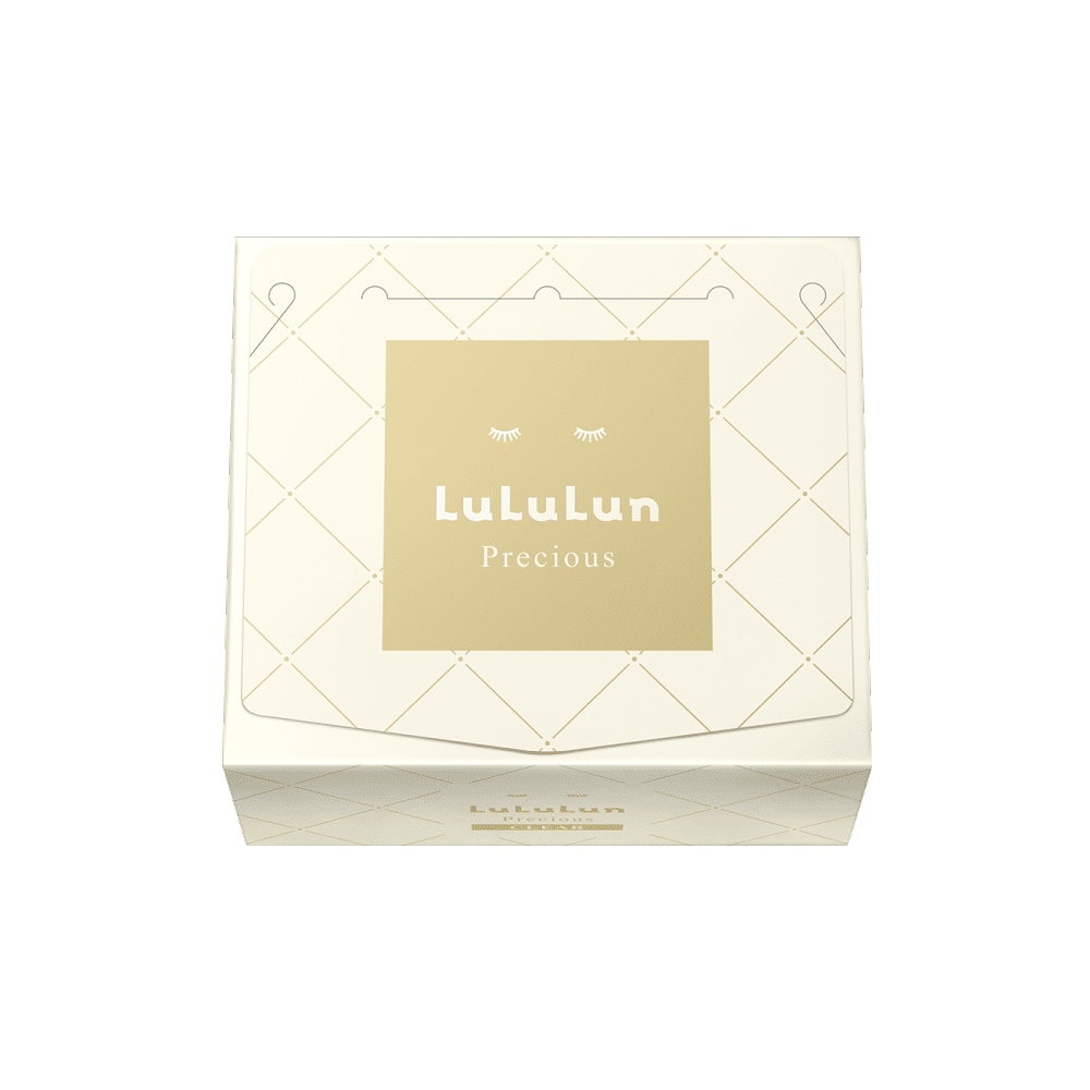 LULULUN New Precious Series Facial Treatment Mask White Clear 32pcs