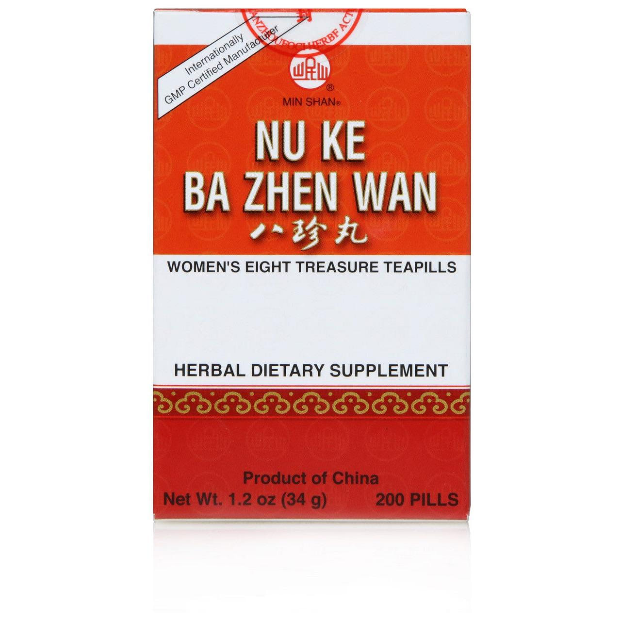 Women's Eight Treasure Teapills Nu Ke Ba Zhen Wan 1 ส่วน