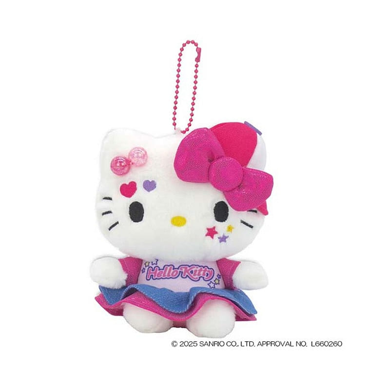 Sanrio Y2K Plush Keychain Hello Kitty 1 each