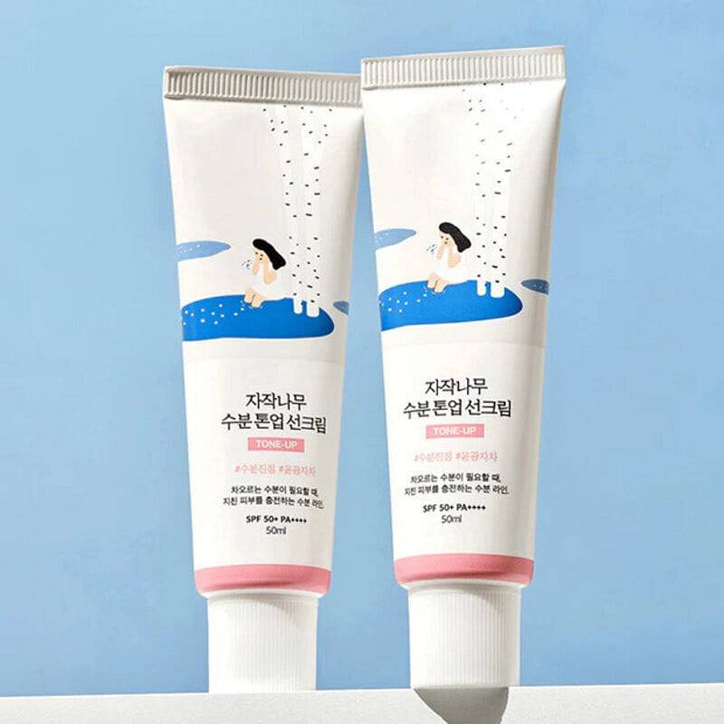 [ 올영픽/1+1] 라운드랩 자작나무 수분 톤업 선크림 50ml 1+1 기획 1 개