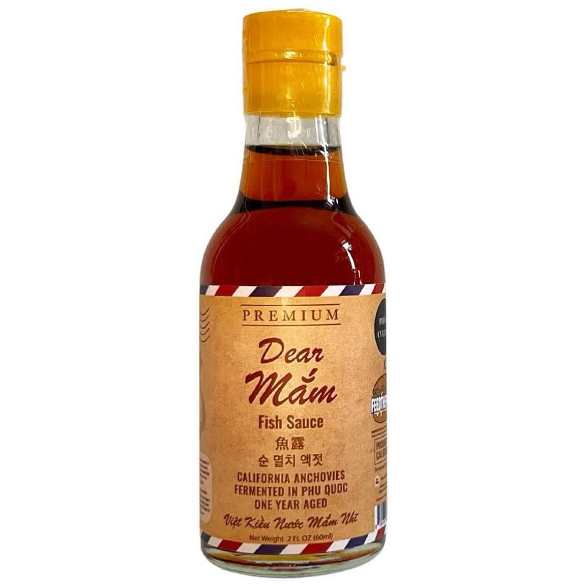 Dear Mam Fish Sauce Rich Premium Traditional 60ml 1 개