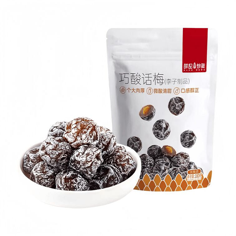 Xueji Seeds & Nuts Qiao Sour Preserved, 180g 180 g
