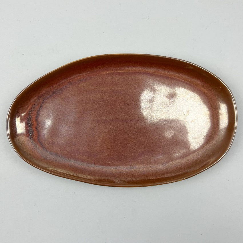 OSARA New York Tsuya Renga Oval Sushi Plate, 11.5" wide 1 개