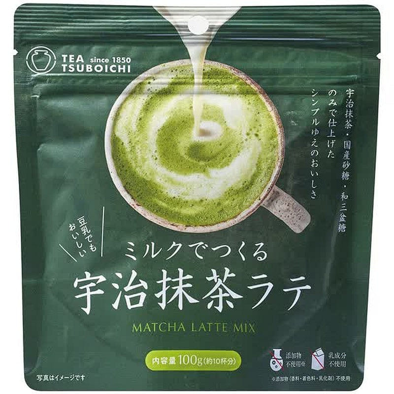 Tsuboichi Uji Matcha Latte with Milk 100g 1 each