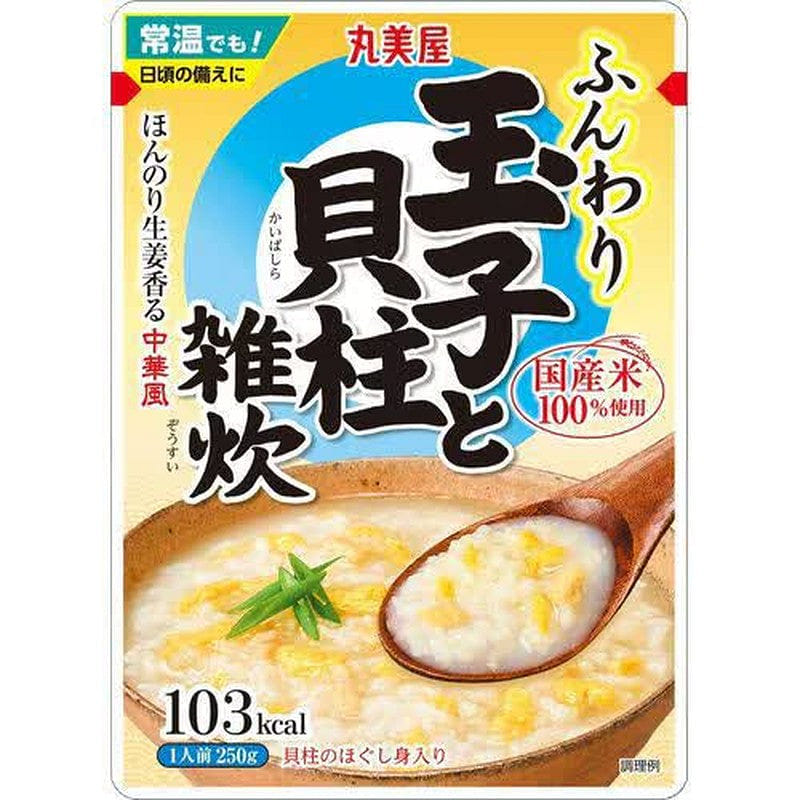 Marumiya Egg & Scallop Rice Porridge Pouch 250g 1 개