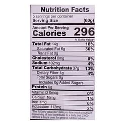 Pot Burn Noodles, Seafood Seasoning Sachet Included 5ct 300 g