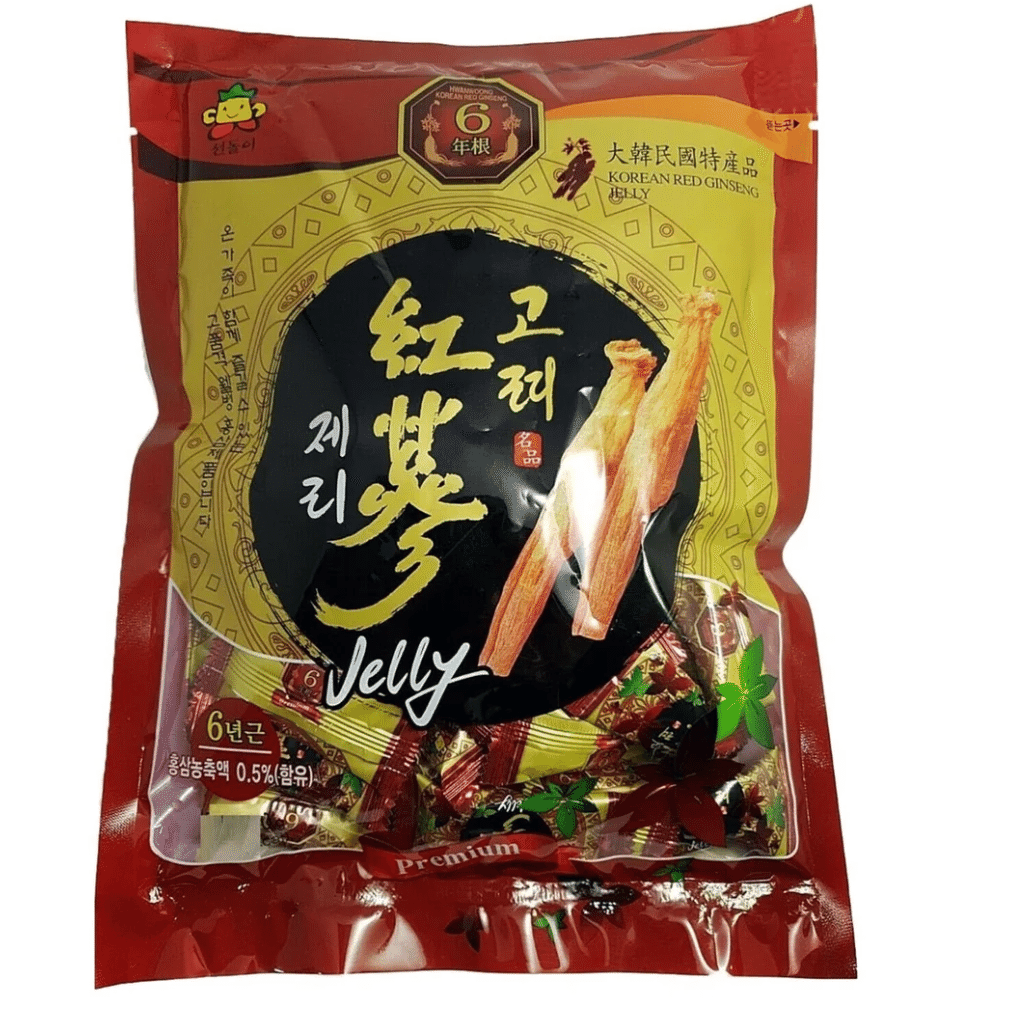 Hwanwoong Red Ginseng Premium Jelly Candy 200g x 2 200 그램