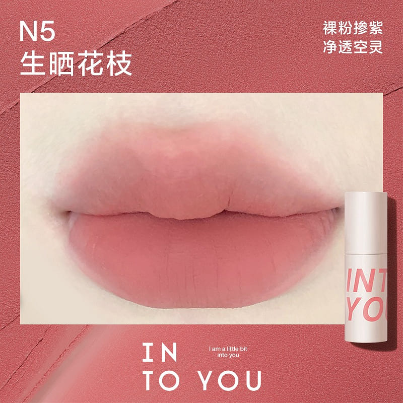 INTO YOU Customized Airy Lip Mud N5 1 개입