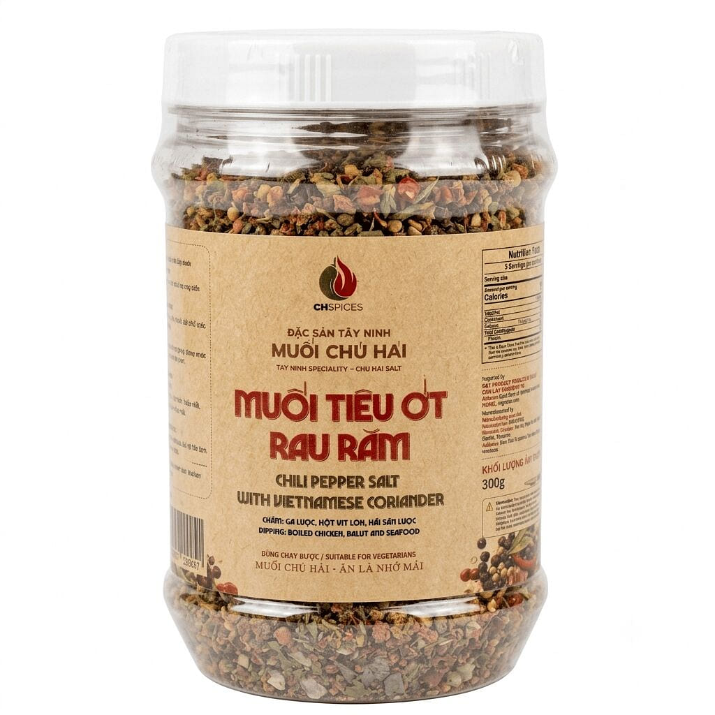 [MCH] Chili Pepper Salt Muoi Tieu Ot Rau Ram 300 g