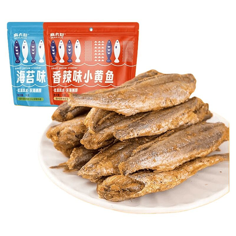 小黃魚海苔口味袋裝30g*3包 90 克