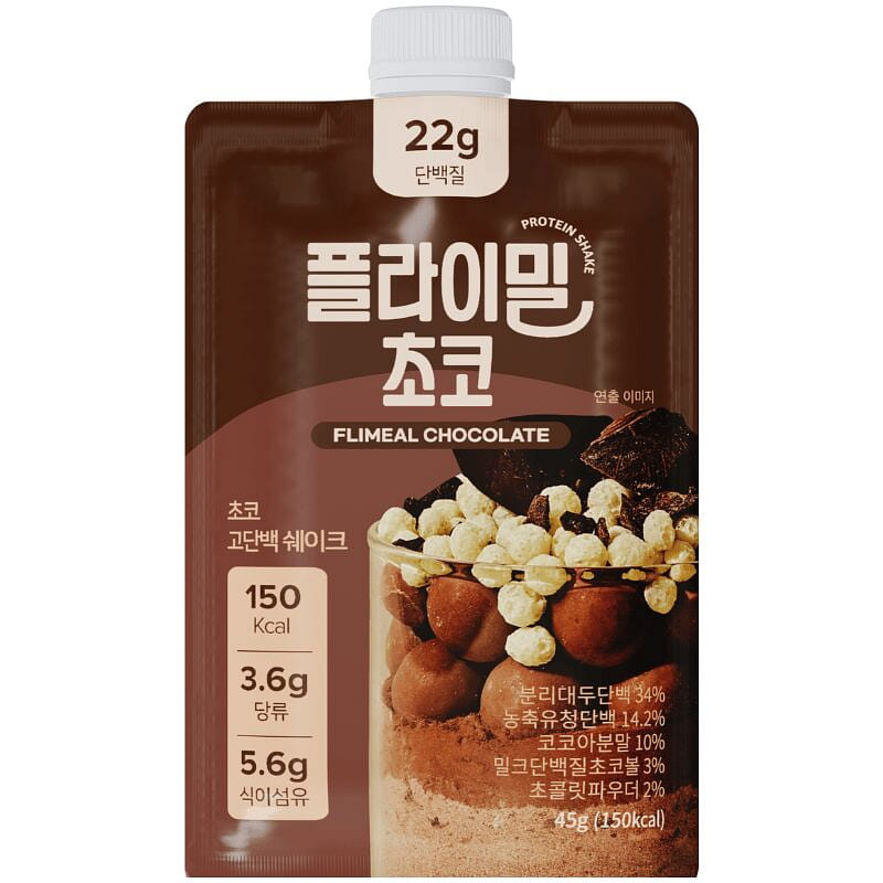 플라이밀 초코 단백질쉐이크 45 그램