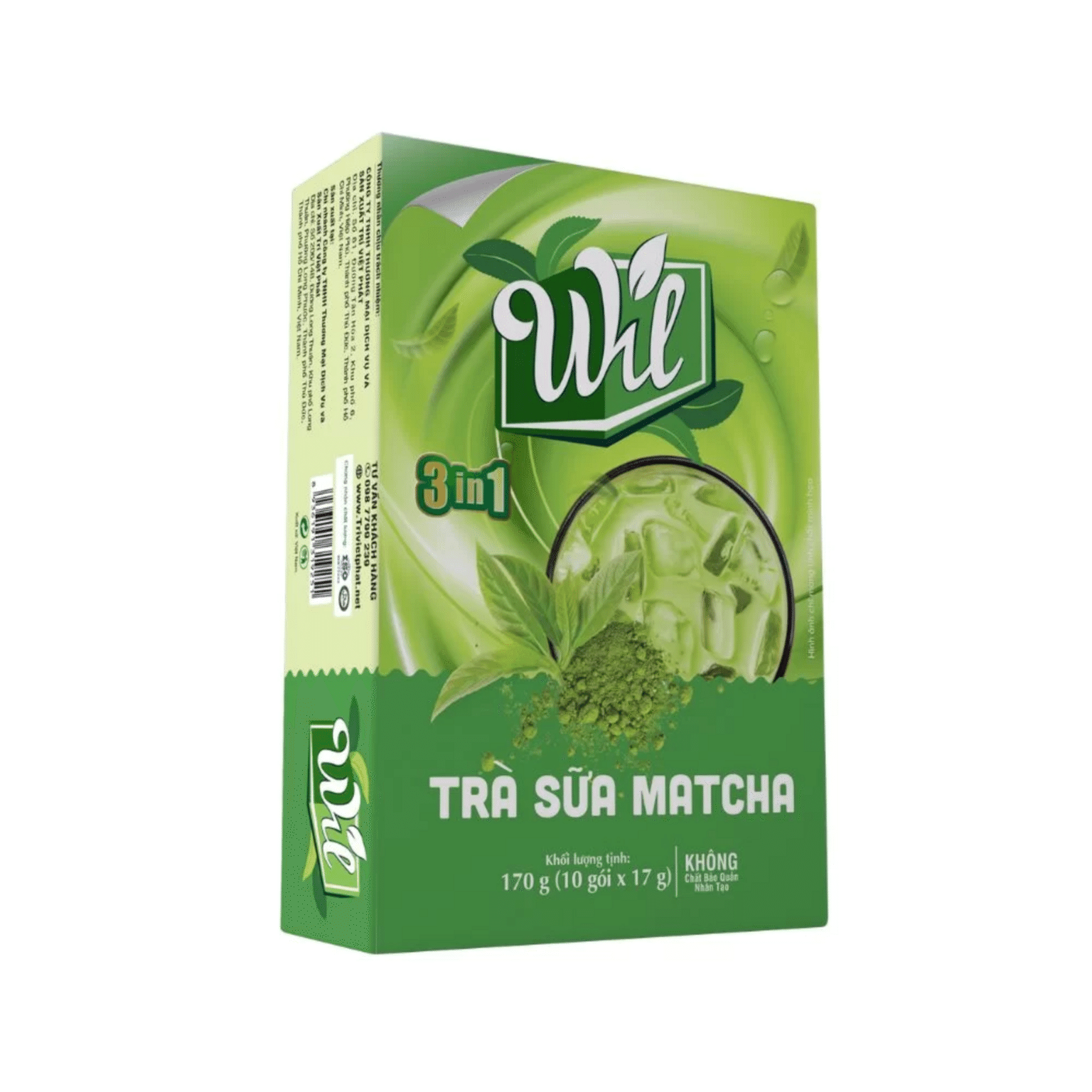 Wil Matcha Milk Tea 170 그램