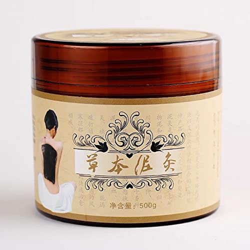 Warm moxibustion Clay /mud mask Paste with Herbal 500 그램